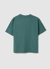 Ovs Green T-Shirt In Pure Cotton Ovs Kids