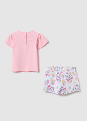 Ovs Pink Disney Jogging Set With Kitten