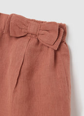 Ovs Summer Set With Cotton And Linen Ruffles For Girls