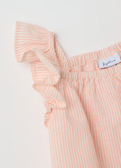 Ovs Pink Set With Ruffled Top And Shorts Fagottino