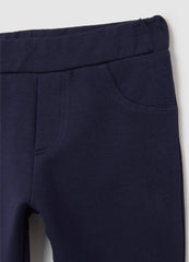 OVS Girls' Multicoloured Cotton Sweatshirt And Trousers Set, Regular Fit