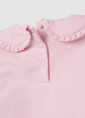 OVS Girls' Multicoloured Cotton Sweatshirt And Trousers Set, Regular Fit