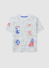 OVS Multicolour Pure Cotton Children'S T-Shirt With Superman Print