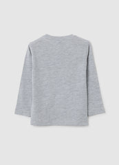 OVS Grey Cotton Children'S Top With Superman