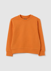 OVS Children'S Pure Cotton Orange Sweatshirt
