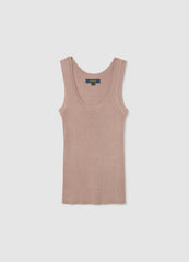 OVS Women'S Pink Stretch Fabric Tank Top