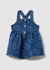 OVS Girls' Pure Cotton Denim Dress