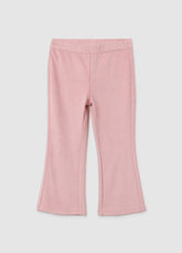 OVS Girls' Pink Flare Fabric Trousers