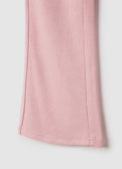 OVS Girls' Pink Flare Fabric Trousers