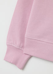 OVS Girl'S Pink Pure Cotton Sweatshirt With Rhinestones