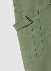 OVS Children'S Elasticated Green Cotton Trousers