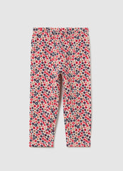 OVS Girls' Multicolour Cotton Skinny Fit Leggings