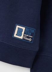 OVS Regular Fit Pure Cotton Blue Children'S Sweatshirt