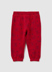 OVS Girls' Pure Cotton Red Trousers