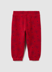 OVS Girls' Pure Cotton Red Trousers