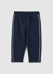 OVS Children'S Blue Cotton Joggers Regular Fit