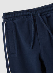 OVS Children'S Blue Cotton Joggers Regular Fit