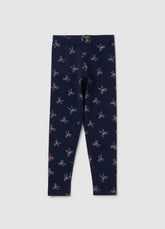 OVS Girl's Cotton Blend Skinny Fit Leggings