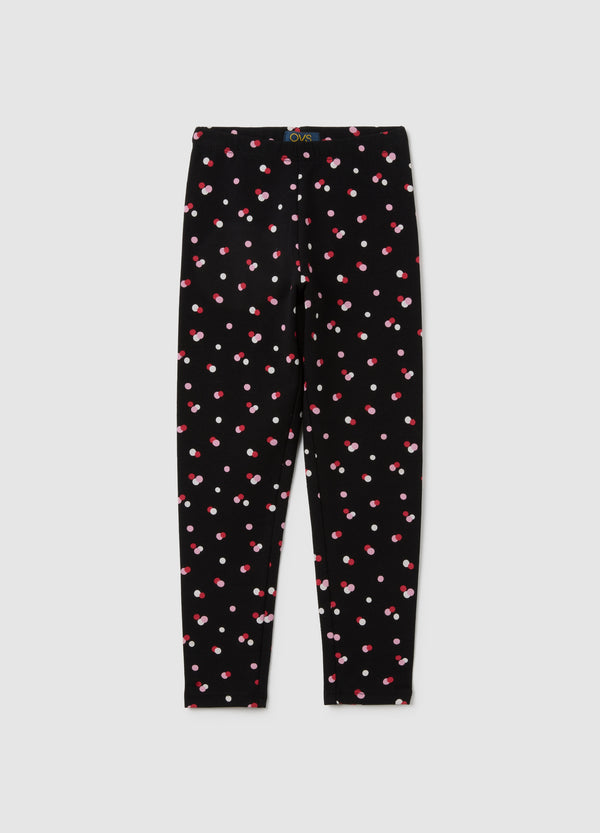 OVS Girls' Multicolour Skinny Cotton Leggings
