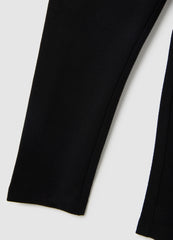 OVS Girls' Cotton Black Skinny Stretch Leggings