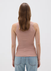 OVS Women'S Pink Stretch Fabric Tank Top