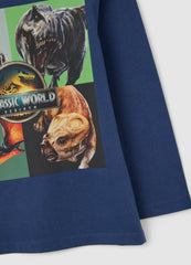 OVS Blue Pure Cotton Children'S T-Shirt - Regular Fit