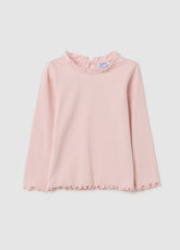 OVS Baby Girl'S Pink Cotton Regular Fit Top