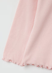 OVS Baby Girl'S Pink Cotton Regular Fit Top