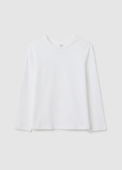 OVS White Pure Cotton Regular Fit Girl'S Top