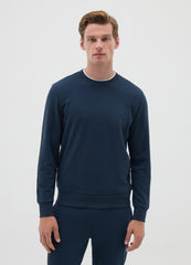 OVS Dark Blue Crew Neck Sweatshirt