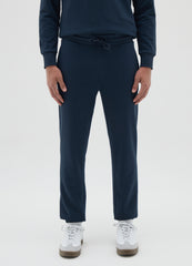 OVS Men'S Blue Cotton Blend Joggers, Regular Fit
