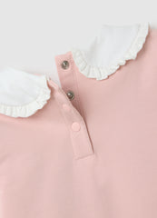 OVS Pink Stretch Cotton Girl'S Top