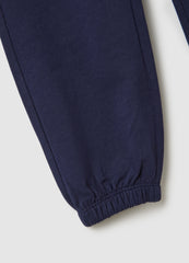 OVS Girls' Blue Pure Cotton Trousers Regular Fit