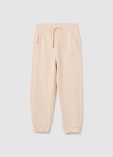 OVS Girls' Pure Cotton Beige Regular Fit Trousers