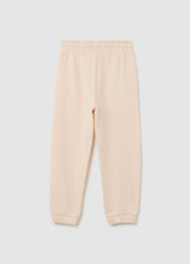 OVS Girls' Pure Cotton Beige Regular Fit Trousers