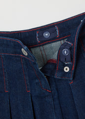 OVS Girls' Blue Denim Skirt Regular Fit