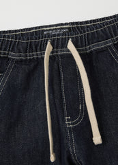 OVS Kids' Black Denim Relaxed Fit Cargo Trousers