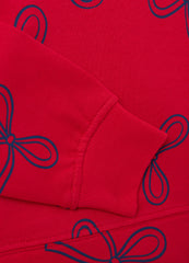 OVS Girls' Red Pure Cotton Sweatshirt Regular Fit