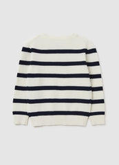 OVS Children'S Regular Fit Multicolour Pure Cotton Jumper