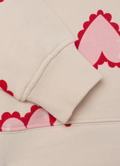 OVS Girls' Multicolour Pure Cotton Regular Fit Sweatshirt