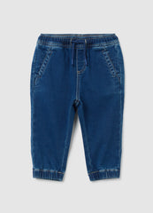 OVS Children'S Blue Denim Jogger Trousers - Regular Fit