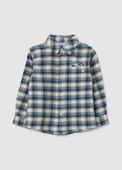 OVS Children'S Shirt In Pure Multicolour Cotton Regular Fit