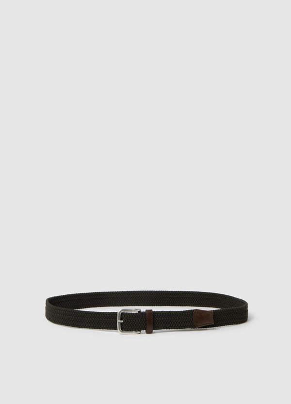 OVS Elasticated Multicolour Genuine Leather Belt
