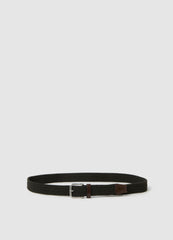 OVS Elasticated Multicolour Genuine Leather Belt