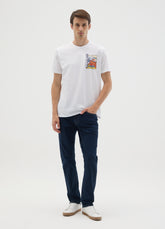 OVS Regular Fit White Cotton T-Shirt
