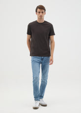 OVS Brown Pure Cotton T-Shirt Regular Fit