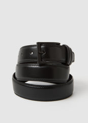OVS Genuine Black Leather Belt