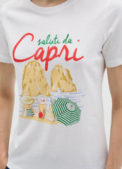 OVS White Regular Fit Pure Cotton T-Shirt