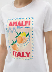 OVS White Pure Cotton Regular Fit T-Shirt