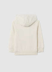 OVS White Regular Fit Pure Cotton Kid'S Sweatshirt